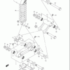 LT Z400 QUADSPORT Z400 Втулки заднего рычага