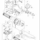 LT R450 QUADRACER Рулевые переключатели