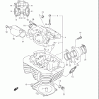 LT-A400 KINGQUAD Головка цилиндра