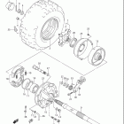 LT F250 OZARK Заднее колесо правое