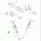 LT-A400F KingQuad 400AS 4x4 Распред вал / клапана