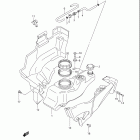 LT A450X  450AXi Топливный бак