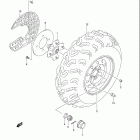 LT-A400F KingQuad 400AS 4x4 Переднее колесо