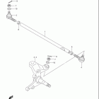 LT R450 QUADRACER Рулевая , поворотный кулак