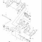 LT Z90 QuadSport Z90 Rear swingarm