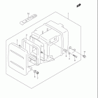 LT A700X KINGQUAD 4x4 Задний короб