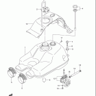 LT-A400 KINGQUAD Топливный бак