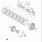 LT-F250 Ozark 250 Сцепление