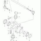 LT-F400 KingQuad Рулевая , поворотный кулак
