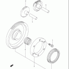LT-F400 KingQuad Муфта стартера