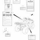 LT-F400 KingQuad Наклейки