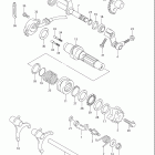 LT-A400F KingQuad 400AS 4x4 Механизм  переключения передач