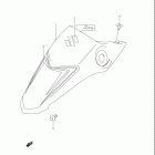LT Z50 QuadSport Z50 Center fender (model k6)