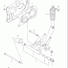 LT Z50 QuadSport Z50 Rear swingingarm
