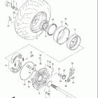 LT-F400 KingQuad Заднее колесо правое