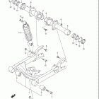 LT-F400 KingQuad Rear swingingarm