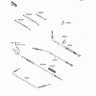 Teryx 750 FI 4X4 NRA Outdoors (KRF750-M9F) Тросы управления