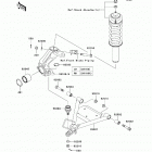 Mule 610 4x4 Hardwoods Green HD (KAF400-C7F) Подвеска