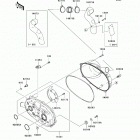 Mule 610 4x4 Hardwoods Green HD (KAF400-C7F) Крышка вариатора