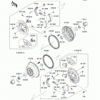 Mule 610 4x4 Hardwoods Green HD (KAF400-C7F) Задние тормоза