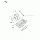 Mule 610 4x4 Hardwoods Green HD (KAF400-C7F) Головка цилиндра
