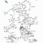 Teryx 750 FI 4X4 LE Sport Monster Energy (KRF750-L9FA) Защитные дуги  / рама кабины
