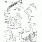 Mule 4010 4x4 Hardwoods Green HD (KAF620-N9F) Переднее крыло(ья)