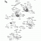 Teryx 750 FI 4X4 (KRF750-G9F) Детали рамы (фронт)