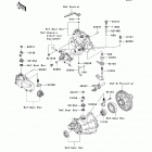 Mule 610 4x4 Hardwoods Green HD (KAF400-C7F) Механизм переключения передач