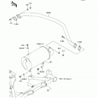 Mule 610 4x4 Hardwoods Green HD (KAF400-C7F) Глушитель