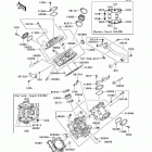 Teryx 750 FI 4X4 (KRF750-G9F) Головка цилиндра