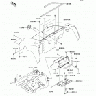 Mule 610 4x4 Hardwoods Green HD (KAF400-C7F) Передний ящик