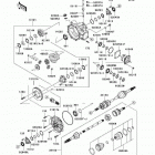 Mule 4010 4x4 Hardwoods Green HD (KAF620-N9F) Передний привод