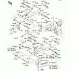 Teryx 750 FI 4X4 NRA Outdoors (KRF750-M9F) Задняя подвеска