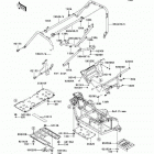 Teryx 750 FI 4X4 (KRF750-G9F) Защитные дуги  / рама кабины