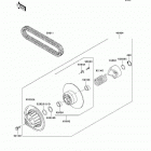 Mule 4010 4x4 Hardwoods Green HD (KAF620-N9F) Вариатор