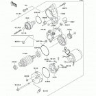 Mule 4000 (KAF620-P9F) Starter motor(-fd620de485832)