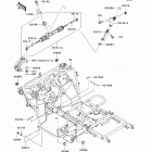 Mule 610 4x4 Hardwoods Green HD (KAF400-C7F) Рама