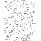 Mule 610 4x4 Hardwoods Green HD (KAF400-C7F) Передние тормозные трубопроводы