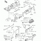 Mule 4010 Trans4x4 Diesel (KAF950-G9F) Наклейки предупреждения