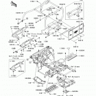 Mule 610 4x4 Hardwoods Green HD (KAF400-C7F) Защитные дуги  / рама кабины