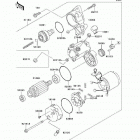 Mule 4010 Trans4x4 Hardwoods Green HD (KAF620-S9F) Starter motor(-fd620de485832)