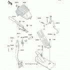 Mule 4010 4x4 Hardwoods Green HD (KAF620-N9F) Педаль и рычаг тормоза