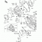 Teryx 750 FI 4X4 NRA Outdoors (KRF750-M9F) Крышки двигателя