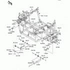 Teryx 750 FI 4X4 LE (KRF750-J9FA) Крепление двигателя