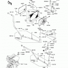 Mule 4010 4x4 Hardwoods Green HD (KAF620-N9F) Радиатор