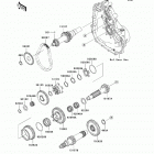 Mule 610 4x4 Hardwoods Green HD (KAF400-C7F) Трансмиссия