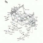 Teryx 750 FI 4X4 LE (KRF750-K9F) Крепление двигателя