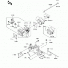 Mule 4010 4x4 Hardwoods Green HD (KAF620-N9F) Акселератор