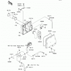 STX-15F (JT1500-ACF) Впускной глушитель